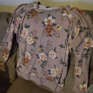 Torrid floral sweater